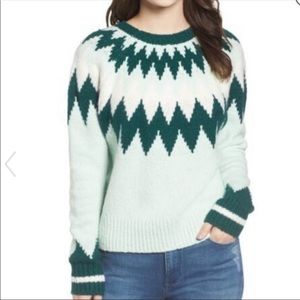 NWT BP Sweater Mint Green Pullover Sz L